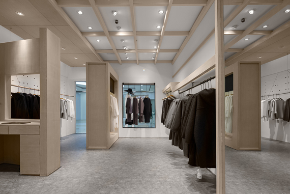 廣州店鋪設計公司初?白 服裝店鋪裝修設計案例