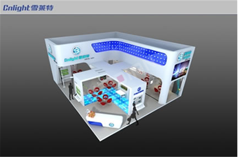 雪萊特光電廣州國際照明展覽會-光亞展廣州展臺設(shè)計搭建