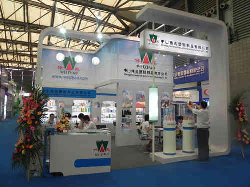 廣州展臺搭建公司助力偉兆塑膠中國國際塑料橡膠工業(yè)展覽會廣州展臺設(shè)計搭建