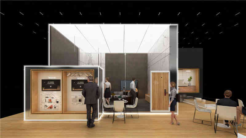 上海創(chuàng)諾醫(yī)藥集團(tuán)有限公司參展上海新國際博覽中心展覽設(shè)計(jì)展臺搭建4