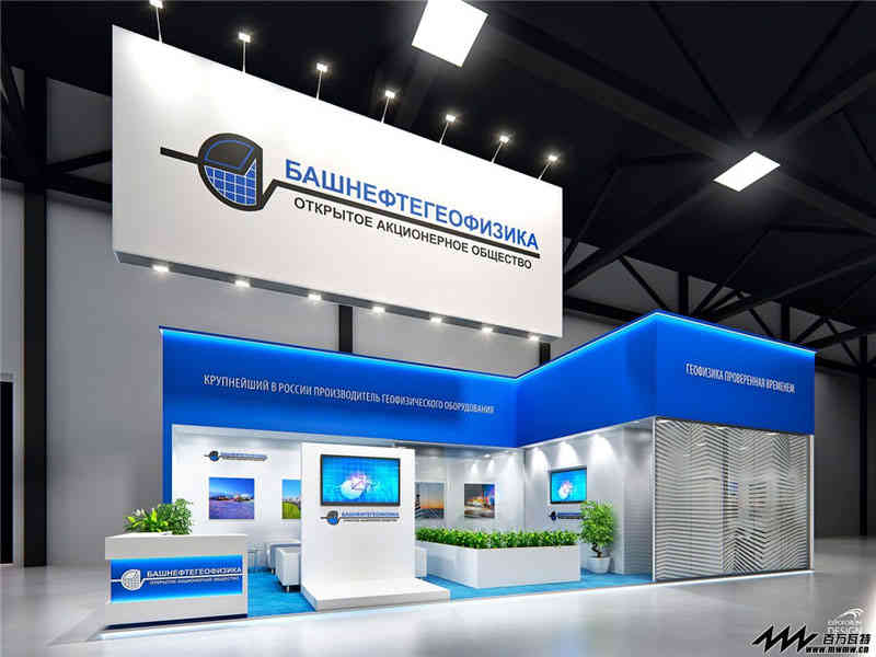 上海航天機(jī)電股份有限公司參展上海新國際博覽中心展覽設(shè)計展臺搭建3