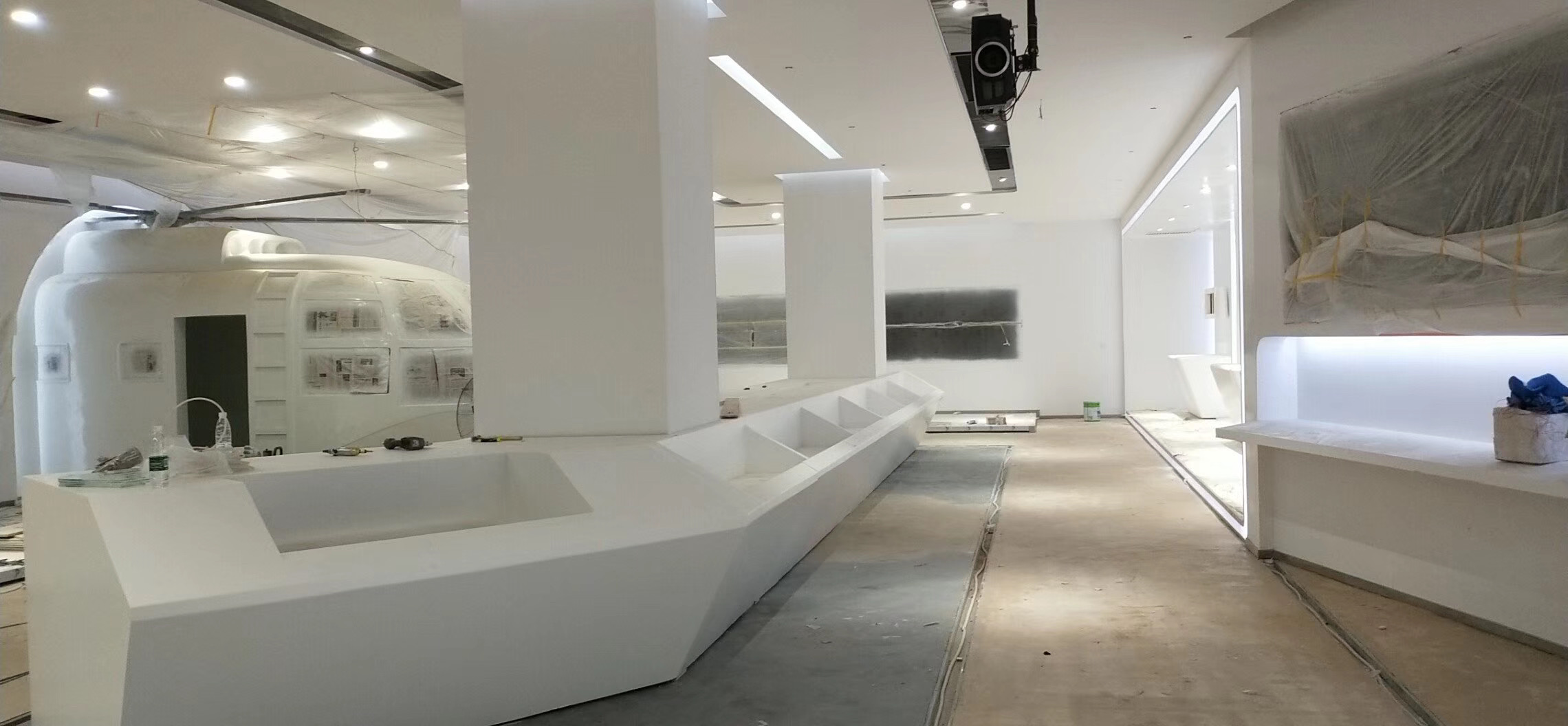 清遠展廳設計公司裝修景嘉微企業展覽館